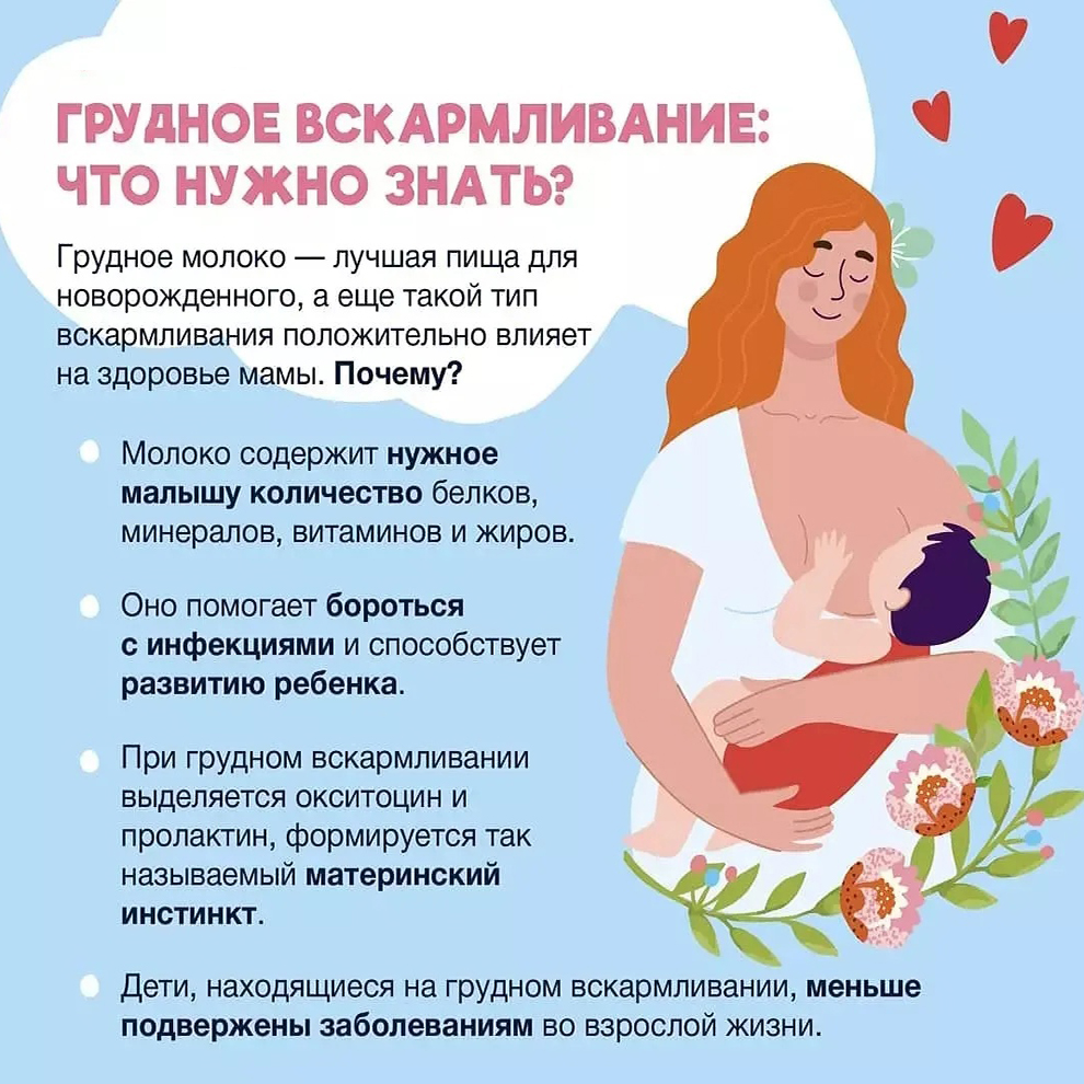 Грудное вскармливание: что нужно знать?