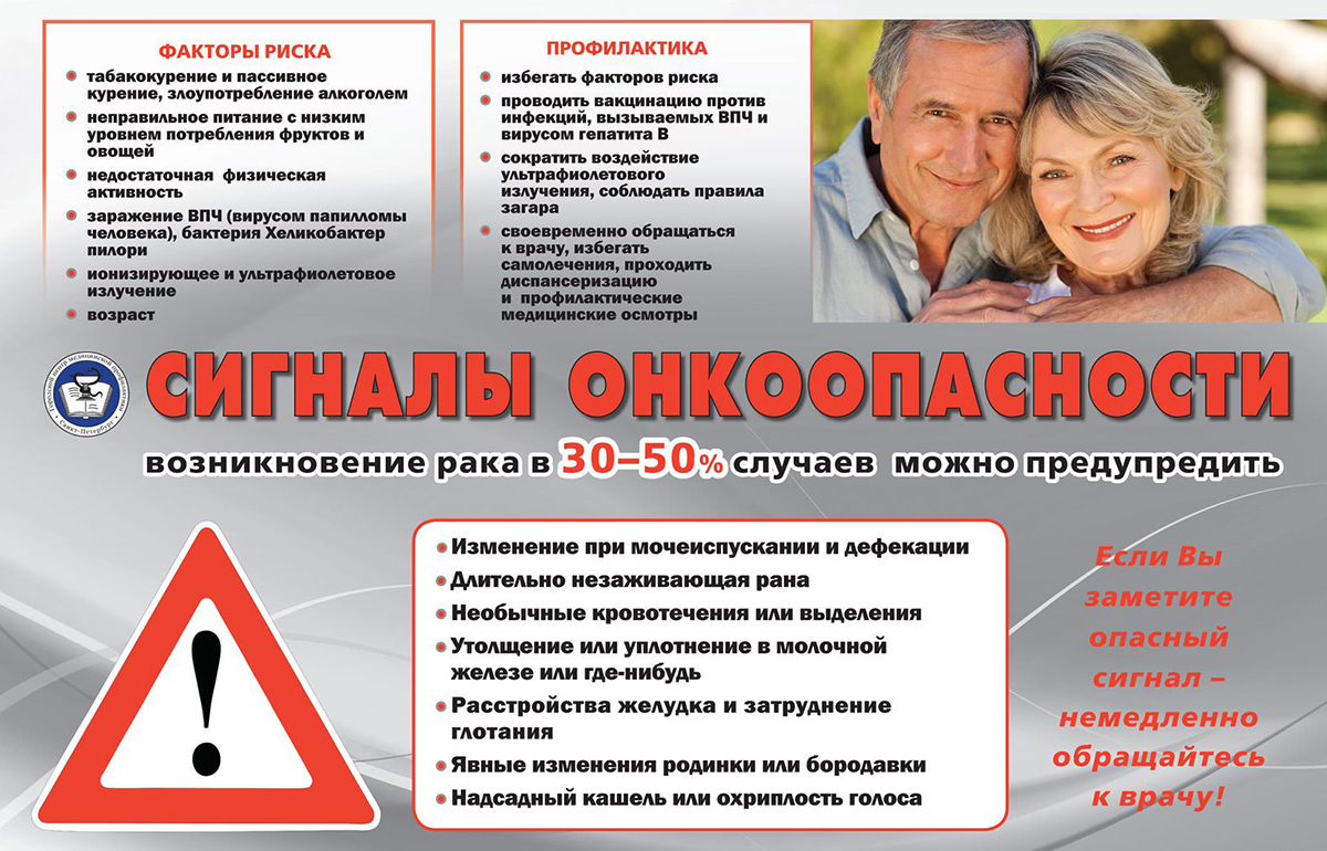 Сигналы онкоопасности