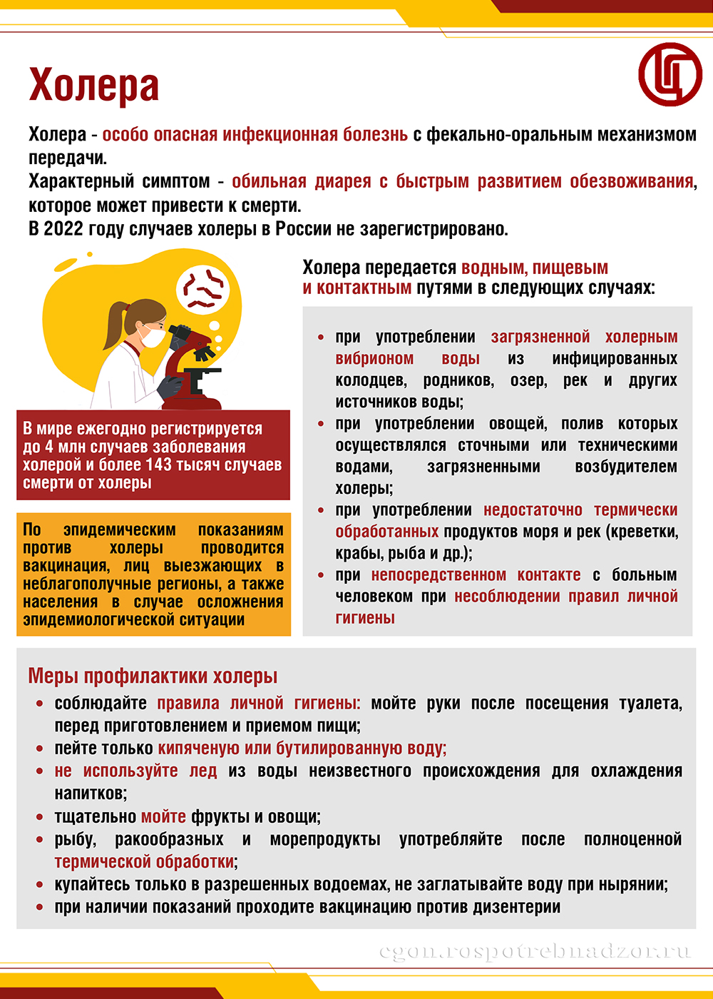 Холера