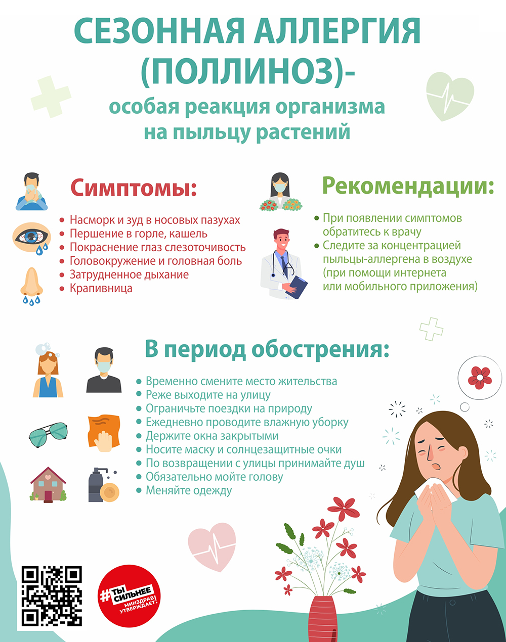 Сезонная аллергия (поллиноз)