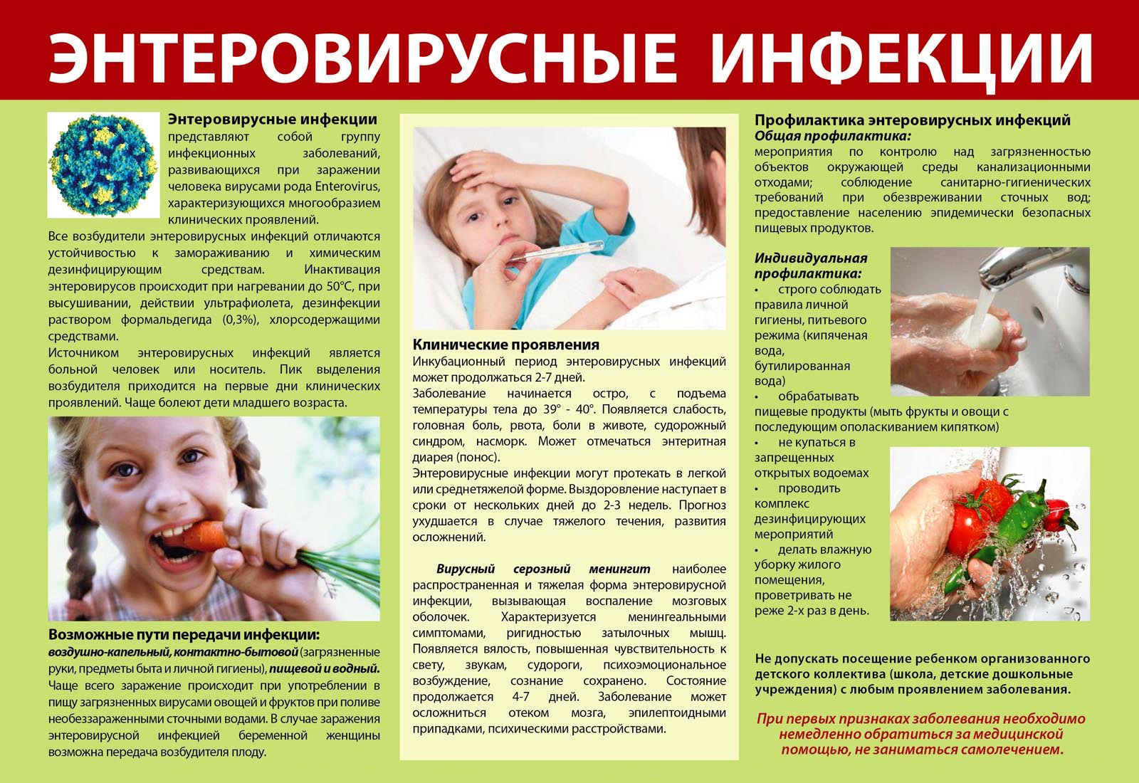 Энтеровирусные инфекции