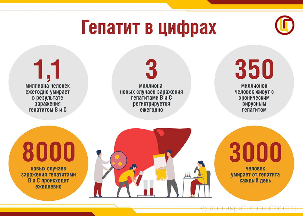 Гепатит в цифрах