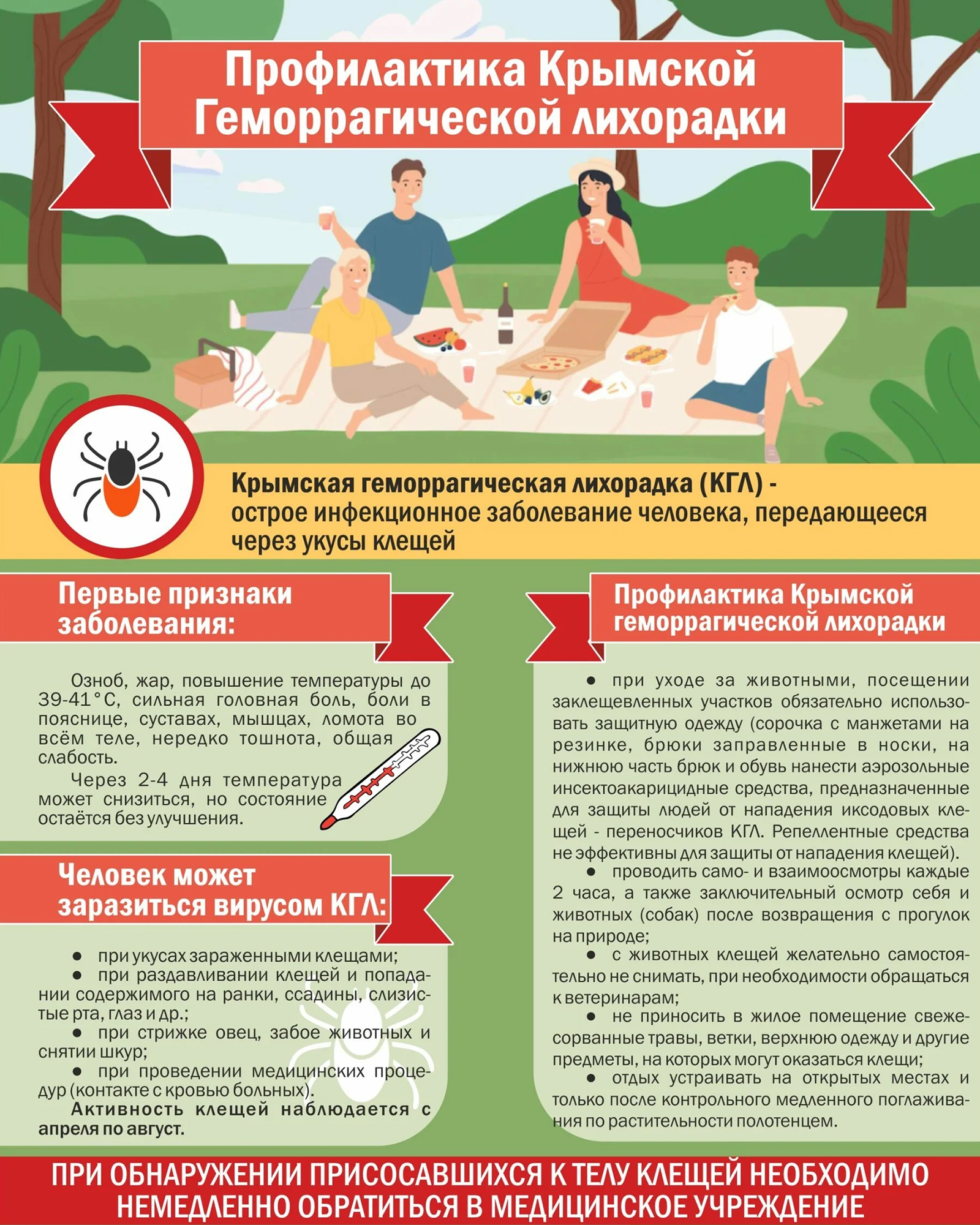 Профилактика Крымской геморрагической лихорадки