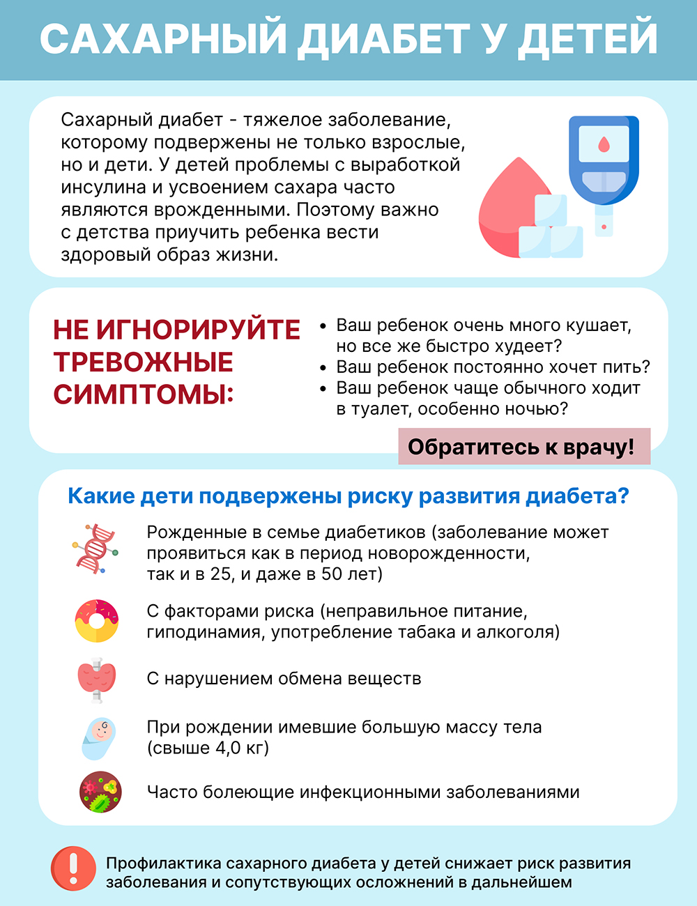 Сахарный диабет у детей