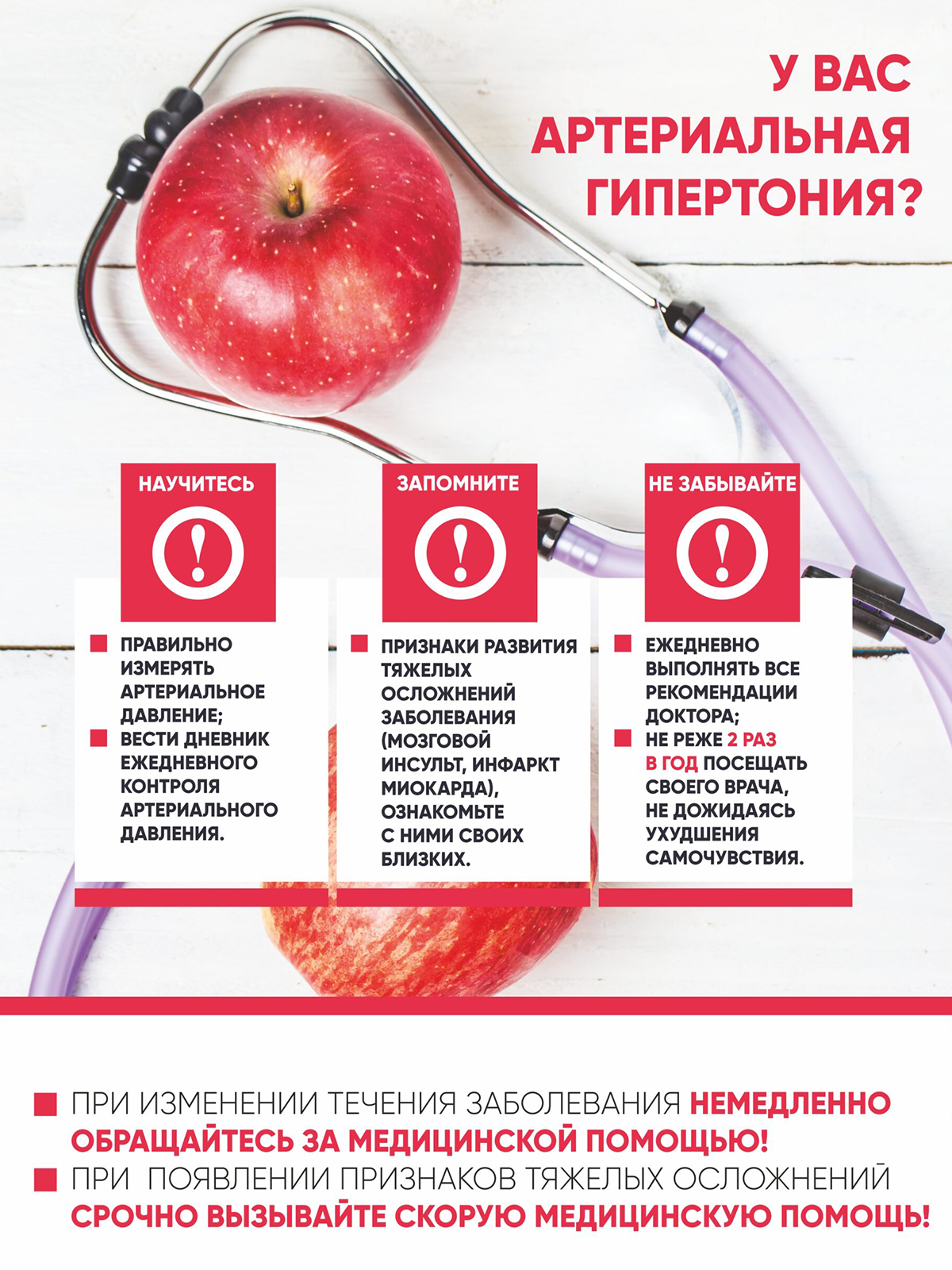 У вас артериальная гипертония?