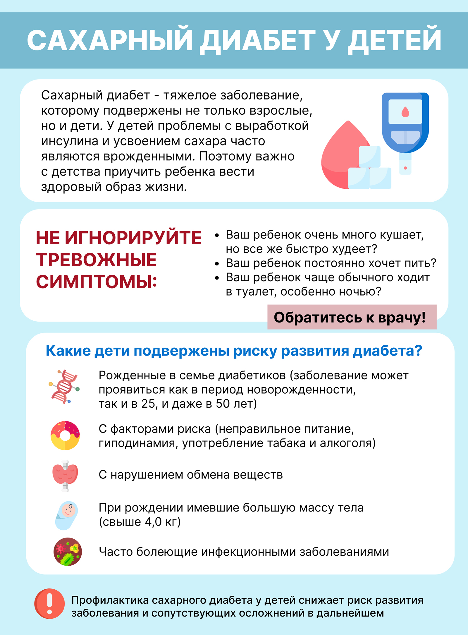 Сахарный диабет у детей