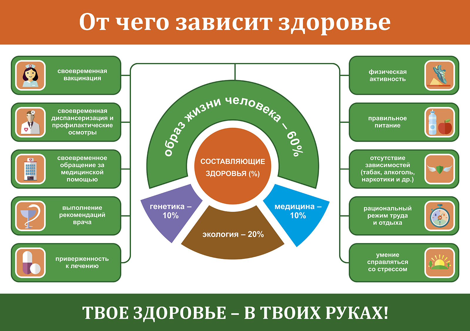 От чего зависит здоровье
