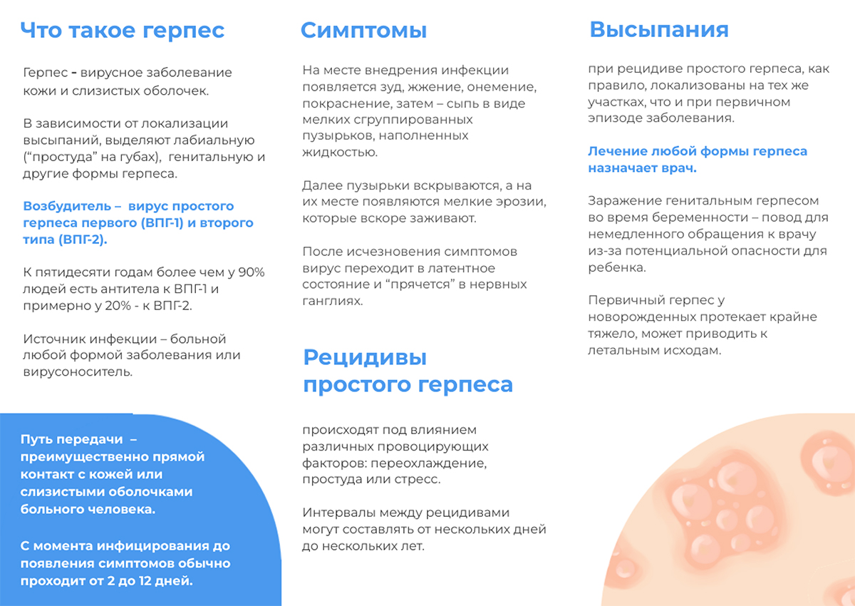 Что такое герпес
