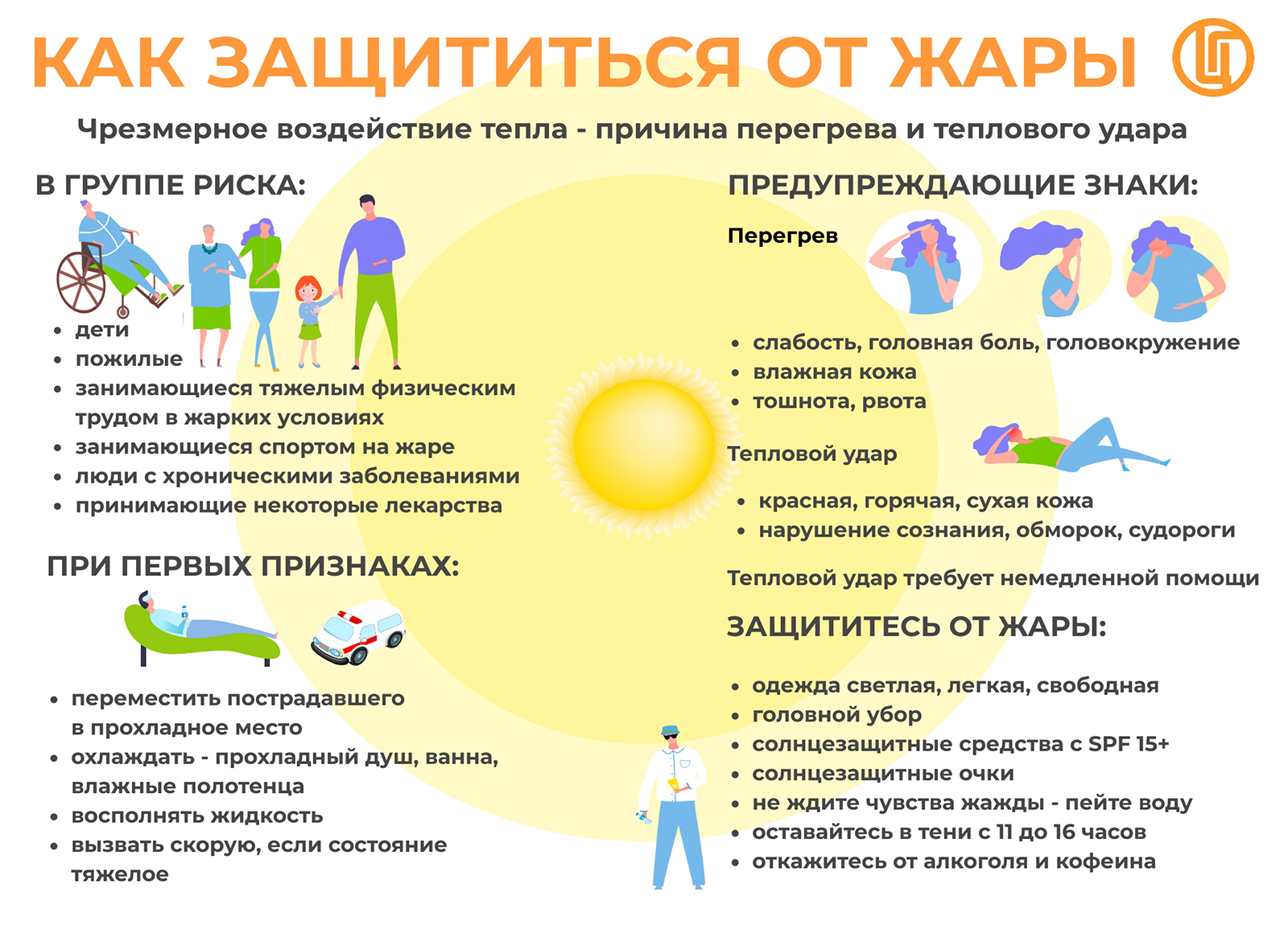 Как защититься от жары