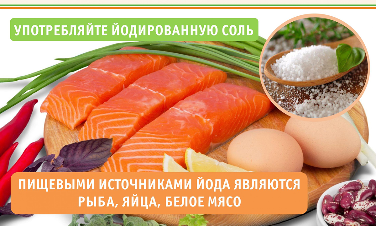 Употребляйте йодированную соль