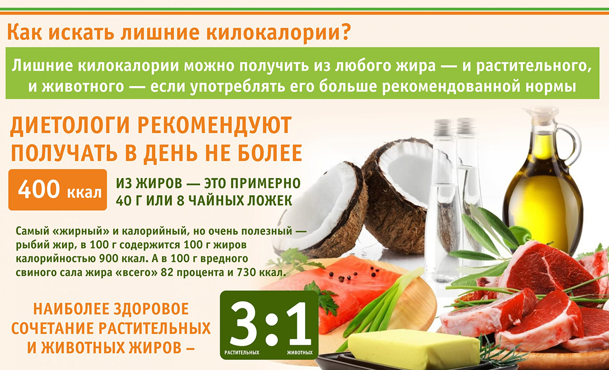 Как искать лишние килокалории?