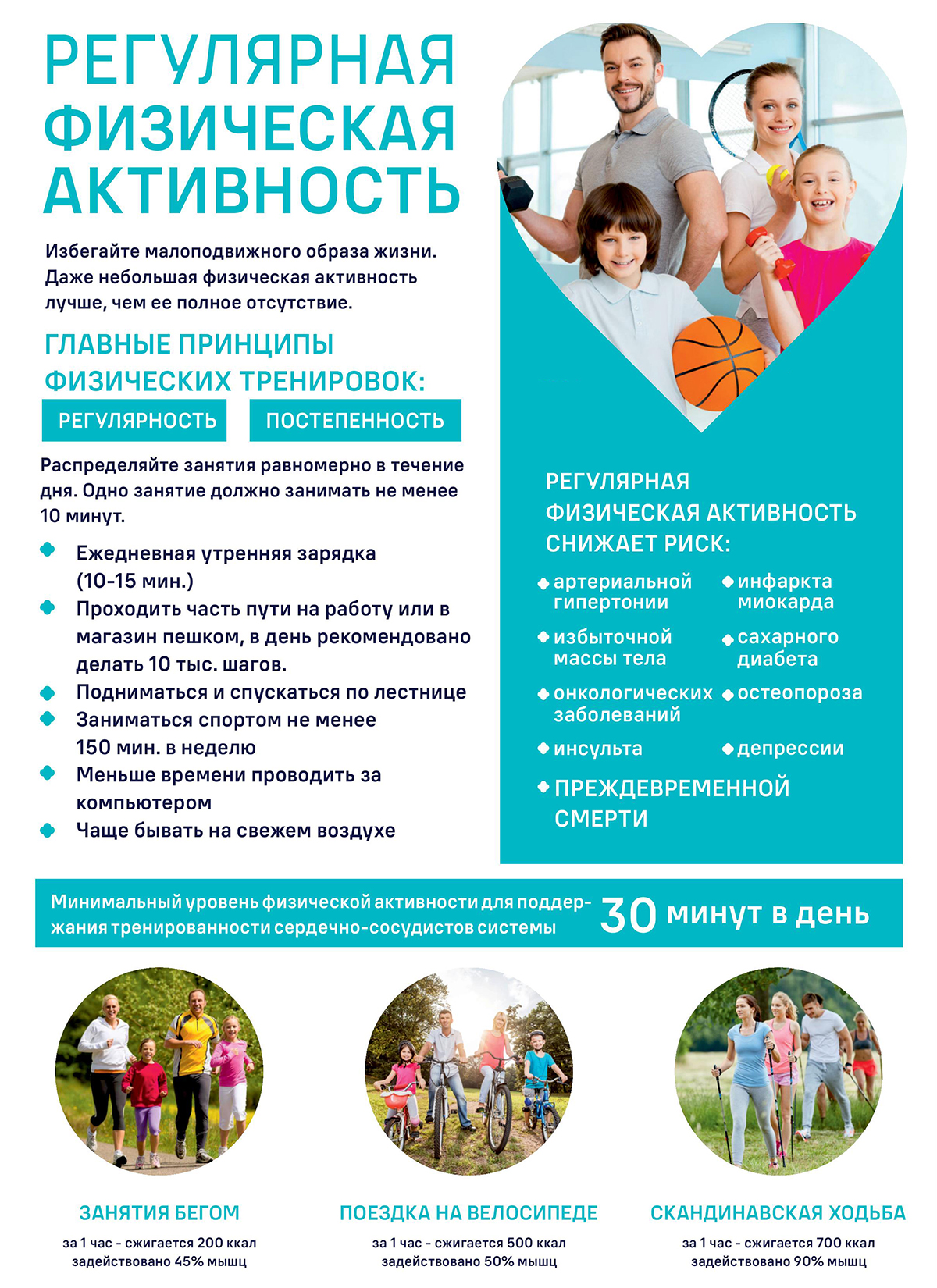Регулярная физическая активность