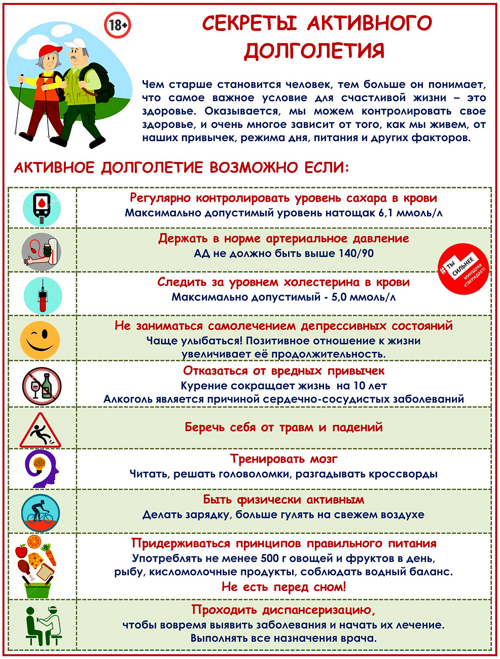 Секреты активного долголетия